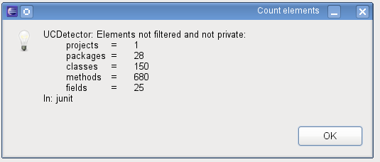 UCDetector count